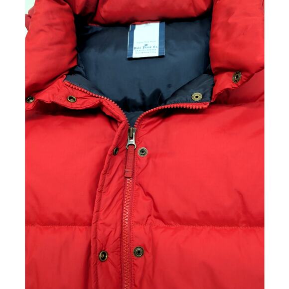 Polo Ralph Lauren Red 90’s Vintage 1967 Bear Patch Goose Down Puffer - Picture 11 of 11